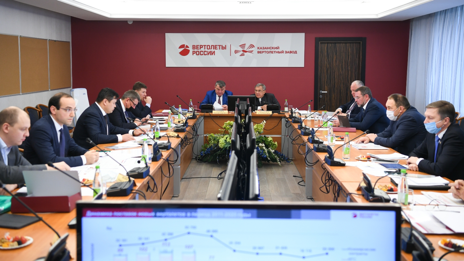 На Казанском вертолетном заводе состоялось заседание Совета директоров холдинга «Вертолеты России» На Казанском вертолетном заводе состоялось заседание Совета директоров холдинга «Вертолеты России»