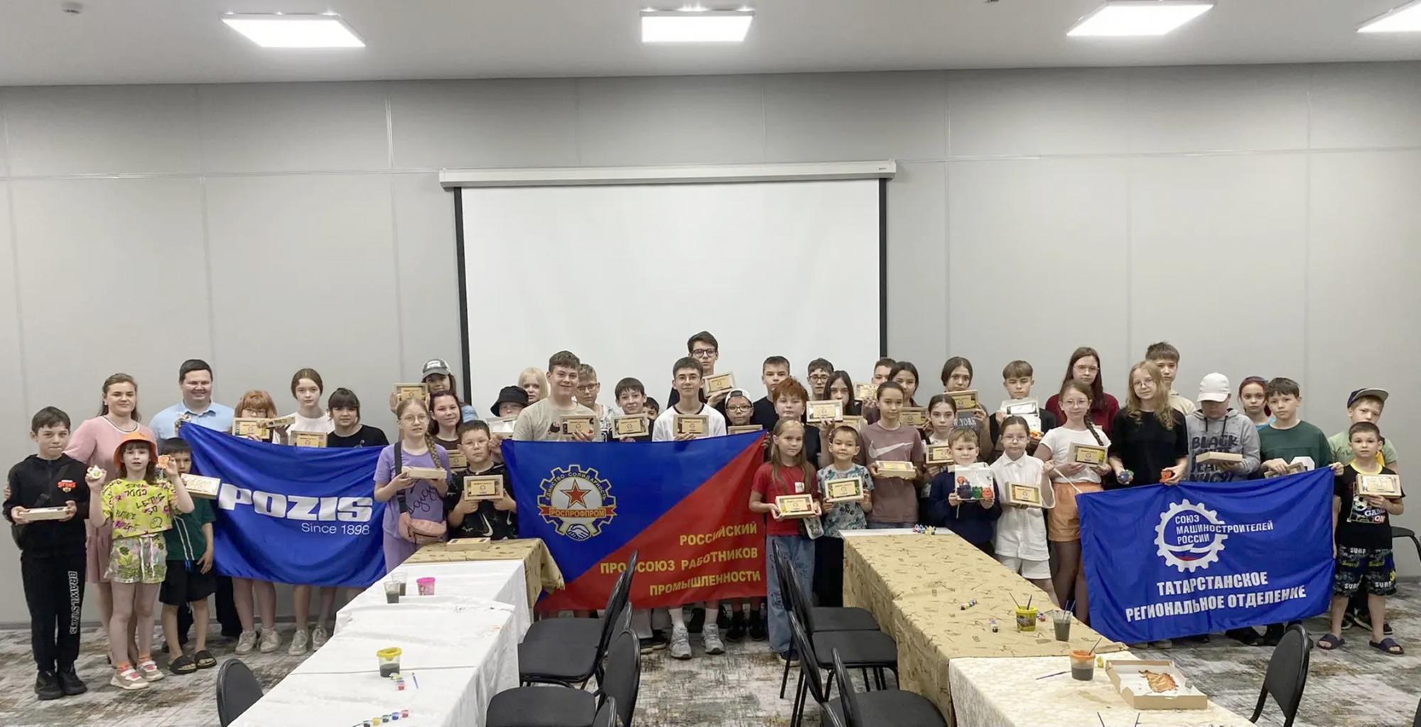 "ПОЗиС" организовал  профориентационный  мастер-класс для детей заводчан
