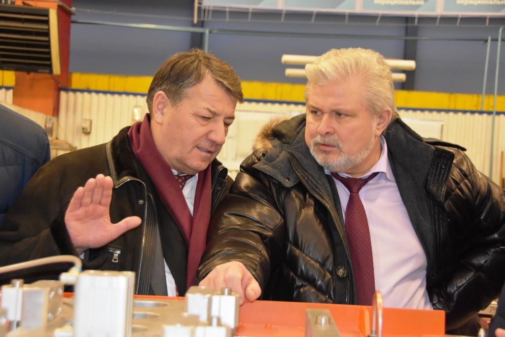 Гендиректор Техмаша Владимир Лепин посетил POZIS