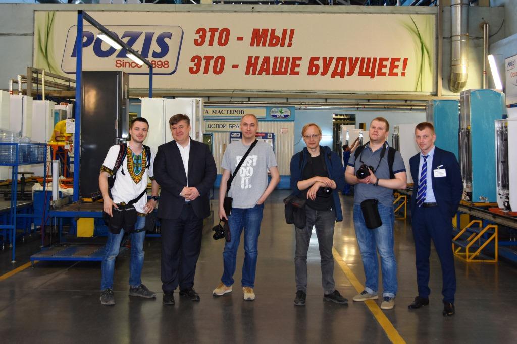 Татарстанские журналисты познакомились с производством холодильников POZIS