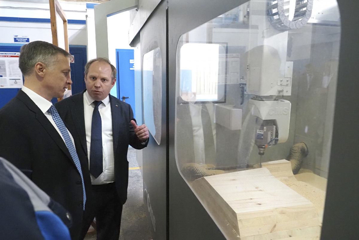 Замглавы Минпромторга России Альберт Каримов посетил «Зеленодольский завод имени А.М. Горького»