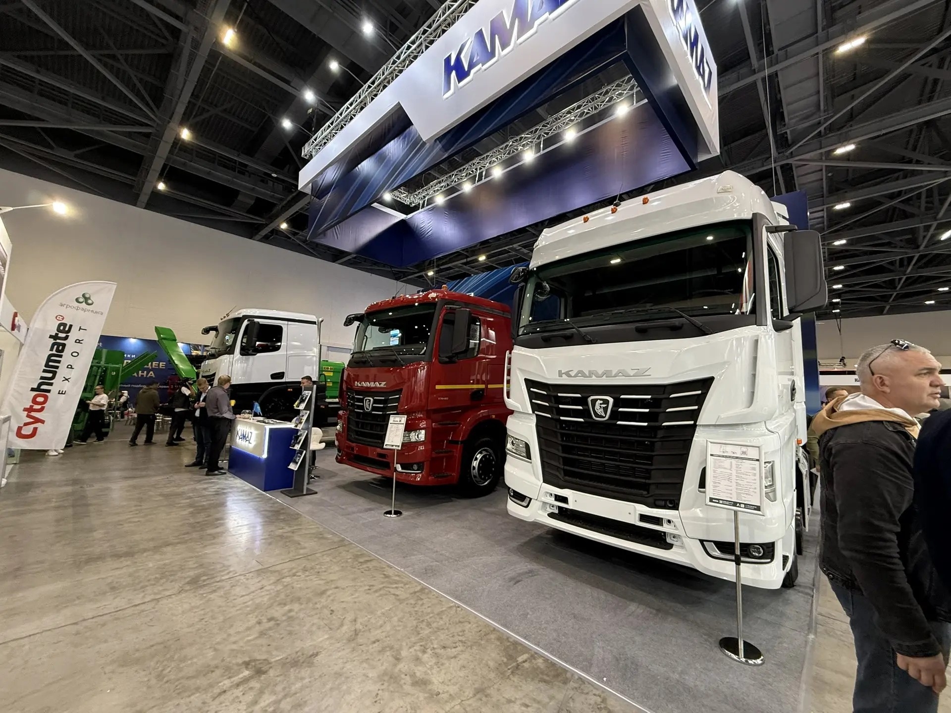 «КАМАЗ» представляет автомобили поколения К5 на выставке KazAgro