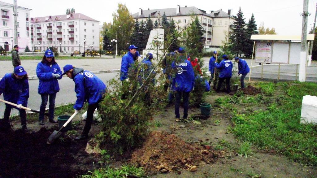 Татарстанская акция по посадке деревьев