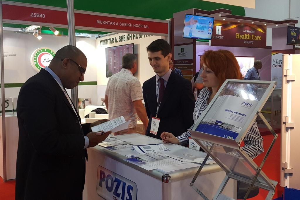 POZIS впервые представил медицинскую технику на выставке Arab Health в Дубае