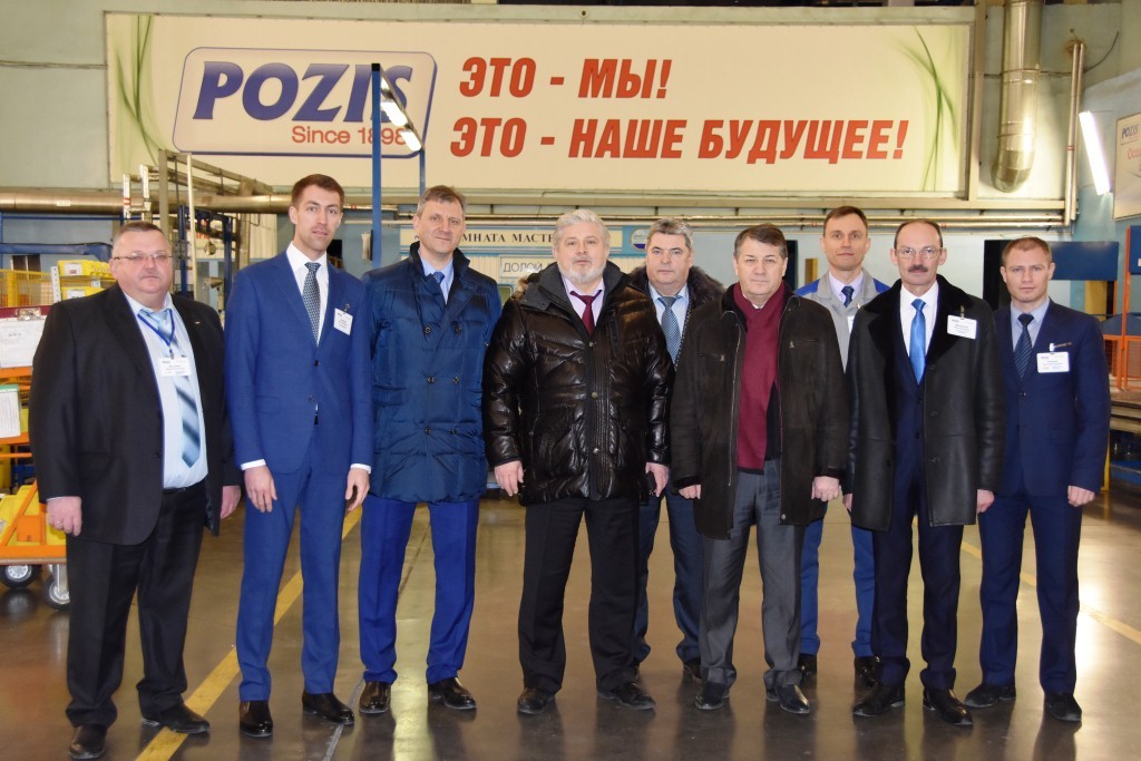 Гендиректор Техмаша Владимир Лепин посетил POZIS