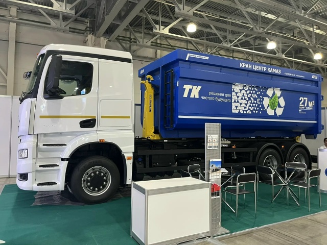 «Кран центр «КАМАЗ» на выставке WasteTech в Москве «Кран центр «КАМАЗ» на выставке WasteTech в Москве