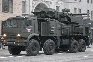 КАМАЗы на параде