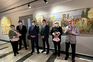 POZIS открыл персональную выставку  народного художника РТ Фарита Валиуллина