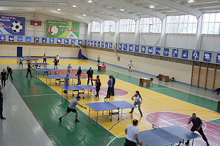 Командное первенство по настольному теннису