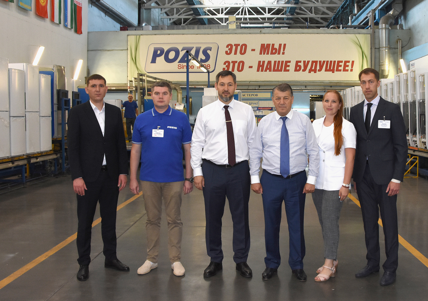 POZIS продемонстрировал производственные возможности министру промышленности и торговли Республики Татарстан