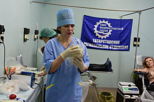 Татарстанские машиностроители проводят Дни донора